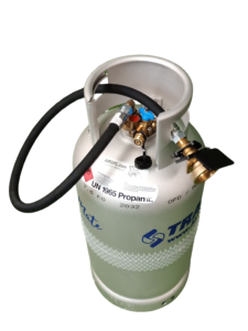 bouteille gpl en alu airgpl avec kit pour le remplissage extérieur