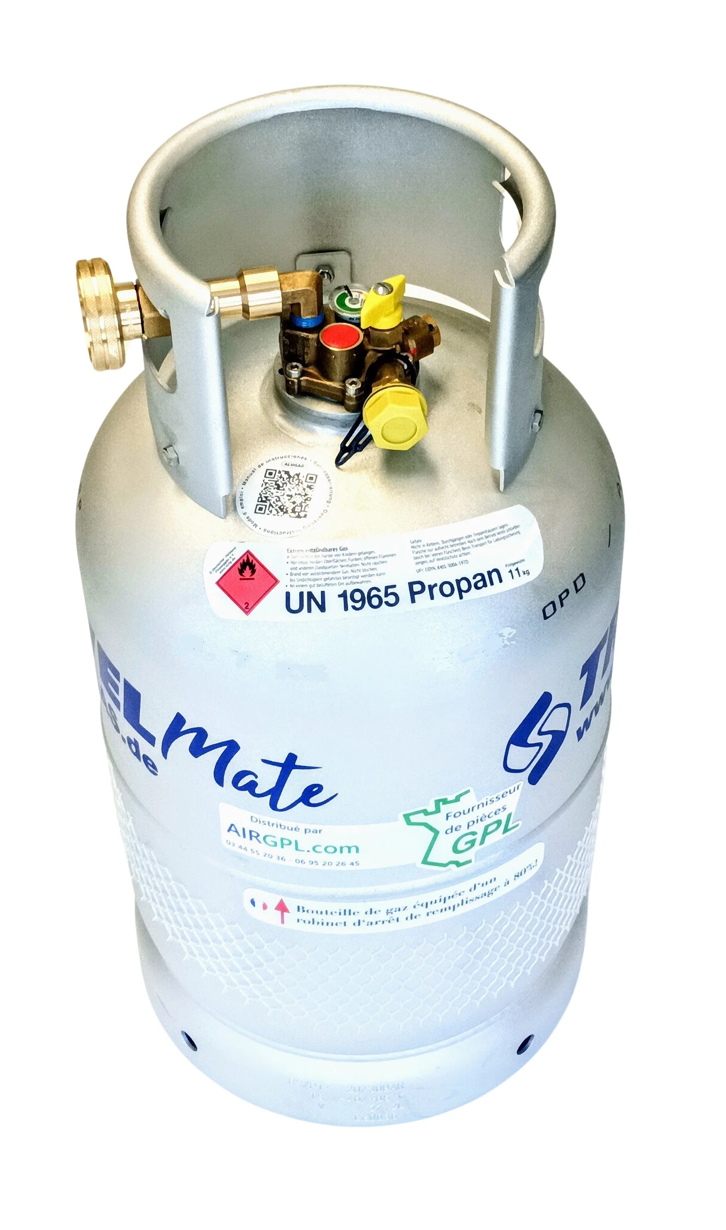 bouteille gpl en aluminium rechargeable en GPL