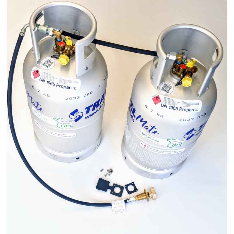 Bouteille gaz rechargeable 12L composite +Raccords France – Bouteille GPL