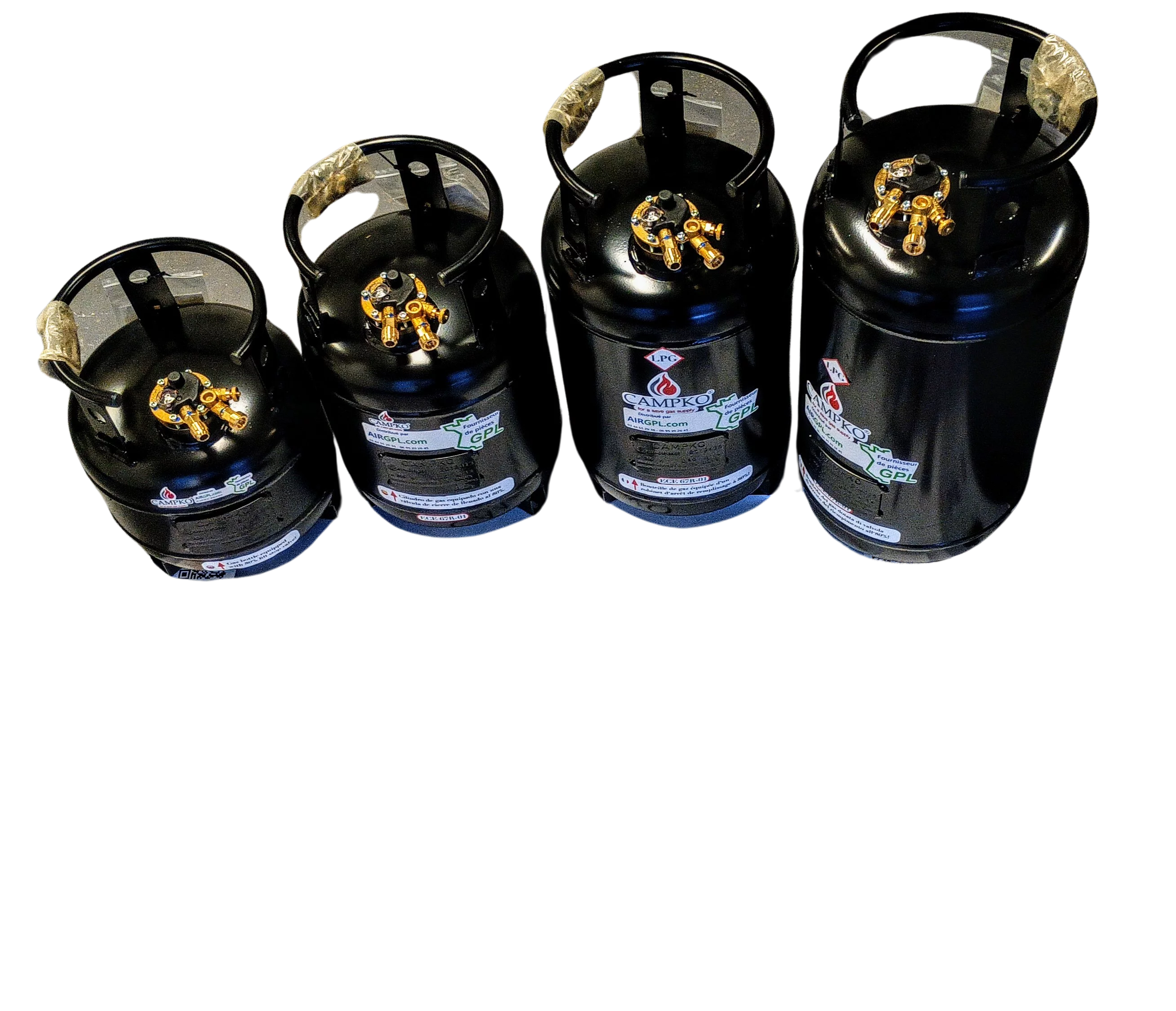 4 bouteilles de gpl campko